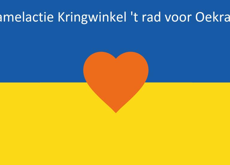 't rad organiseert een inzamelactie voor Oekraïne